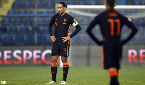 Oranje verspeelt voorsprong van 0-2 en mag nog niet naar WK