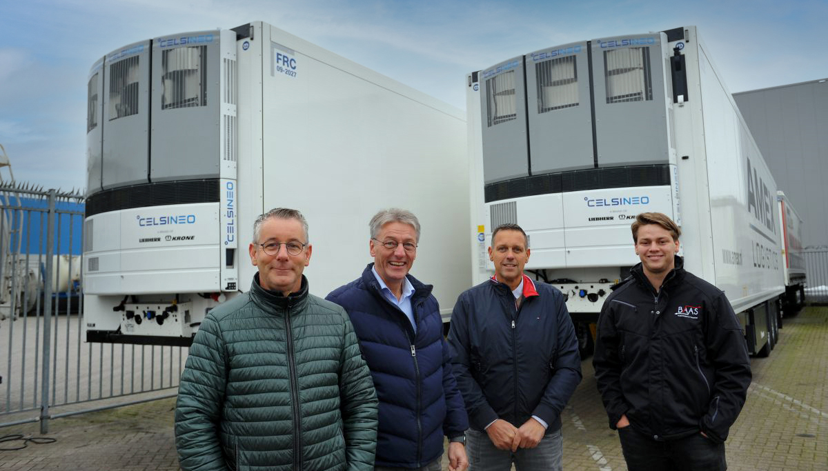 Krone levert eerste Celsineo-units aan Amex en Baas Transport