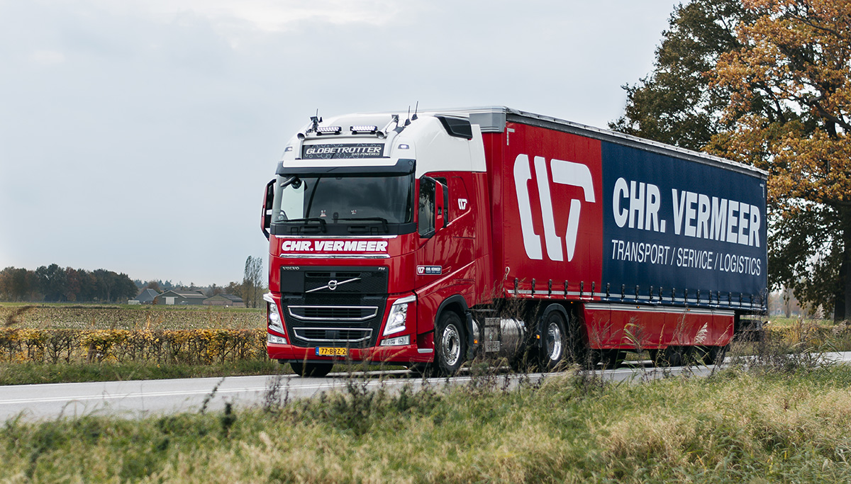 Chr. Vermeer Transport kiest opnieuw voor duurzame vrachtwagens