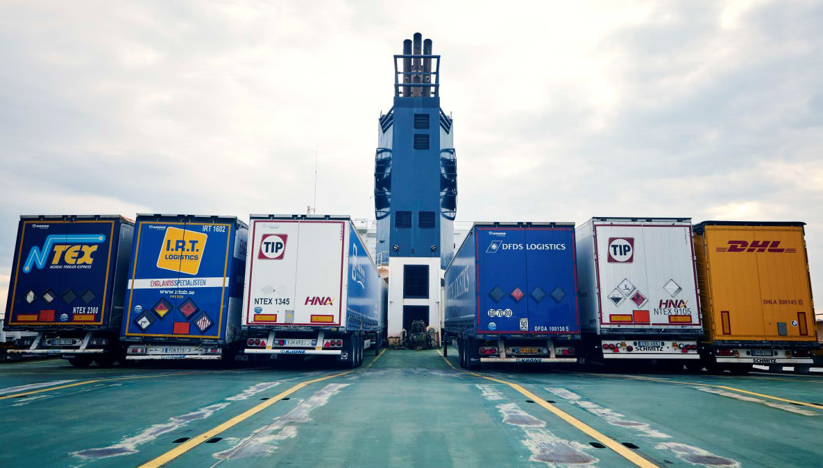 'Groene' vrachtwagens krijgen voorrang bij terminals in haven van Göteborg