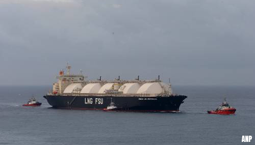 Meer schepen met vloeibaar gemaakt aardgas op weg naar Europa