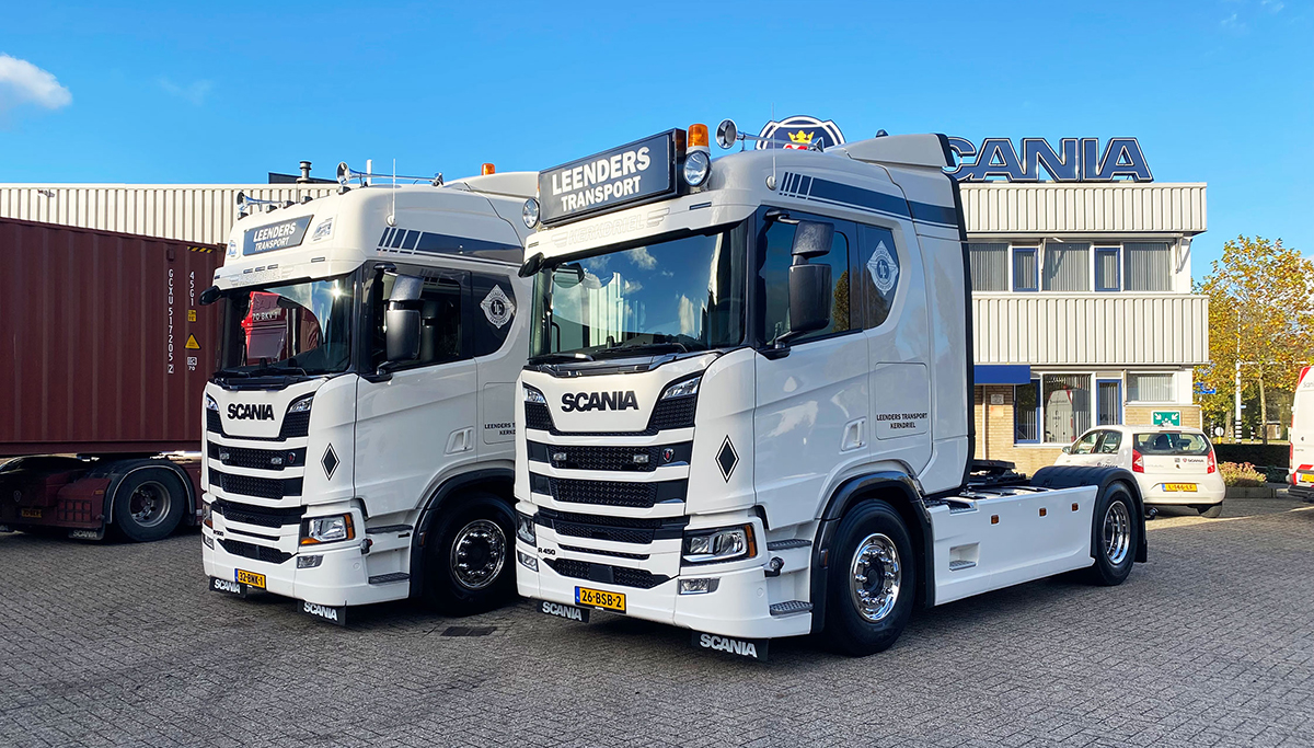 Leenders Transport breidt wagenpark uit met vijf Scania’s