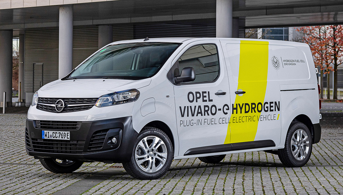 Eerste Opel Vivaro-e HYDROGEN van de band gerold