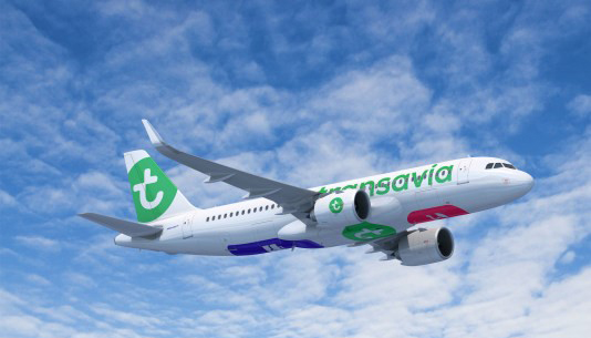Transavia verduurzaamt komende jaren vloot met Airbus vliegtuigen