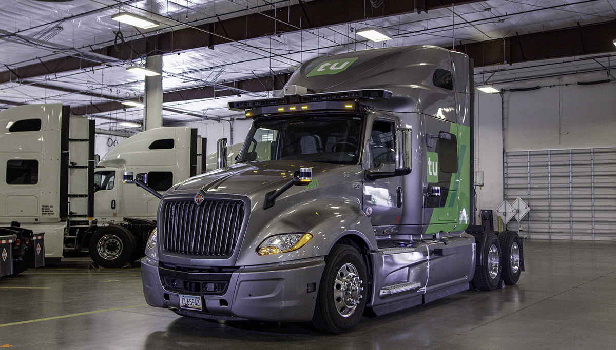 TuSimple heeft volledig autonome vrachtwagen in het verkeer laten rijden