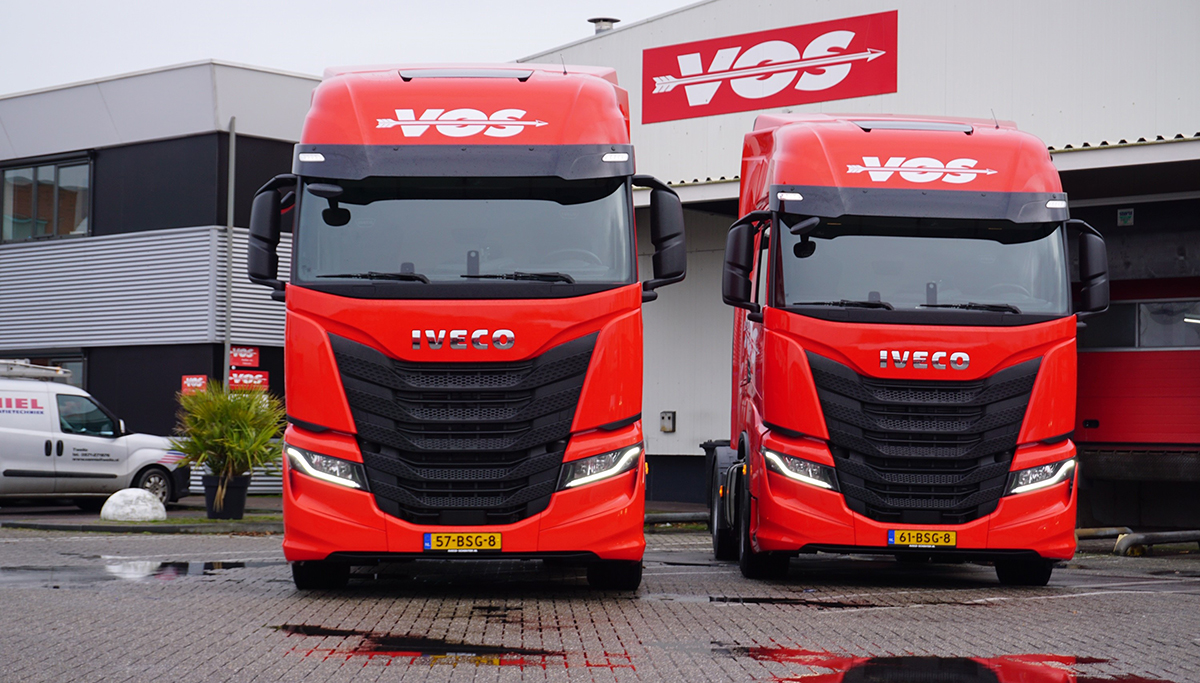 Eerste Iveco trekkers voor Vos Transport Group