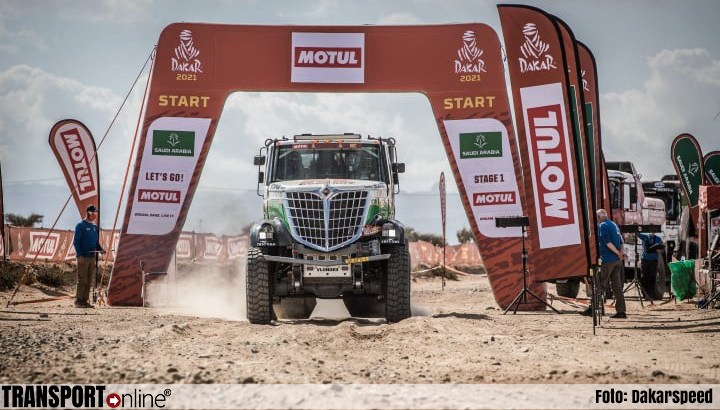 Dakarspeed houdt schade beperkt tot twee lekke banden