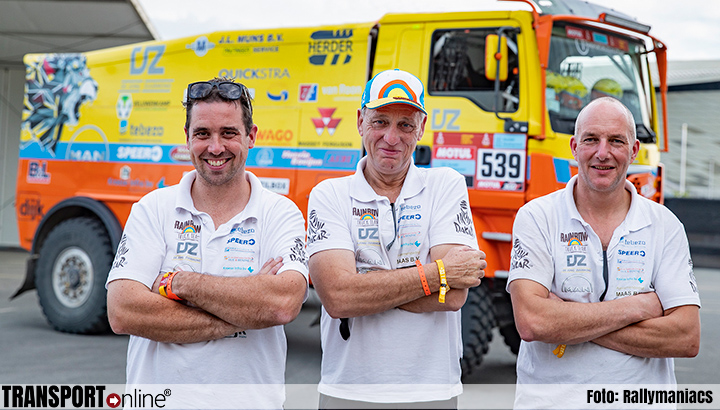 Rainbow Truckteam goed voorbereid aan de start van Dakar 2022