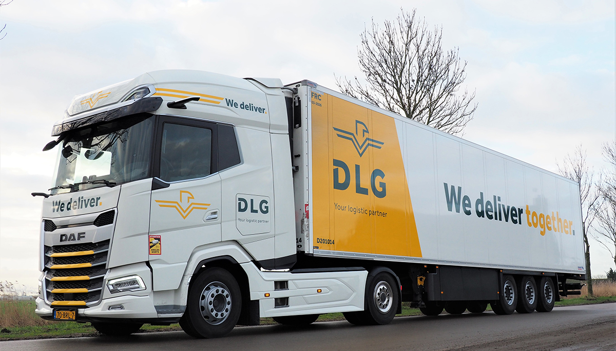 Zestig nieuwe DAF XG trekkers voor DLG Logistics B.V.