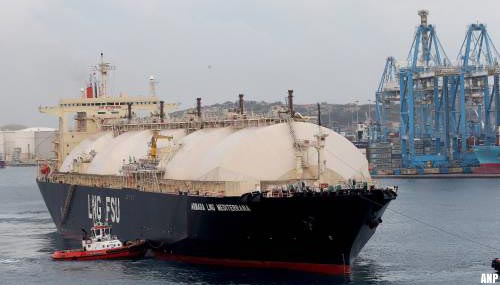 Meer schepen met ladingen aardgas omgeleid naar Europa