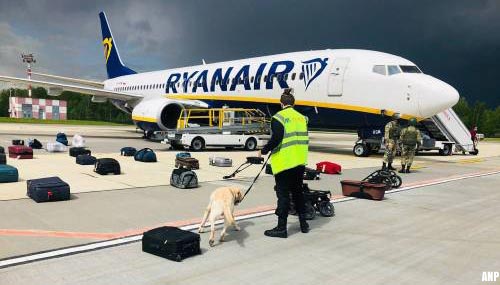 Belarus ontkent Ryanair-vliegtuig tot landen te hebben gedwongen