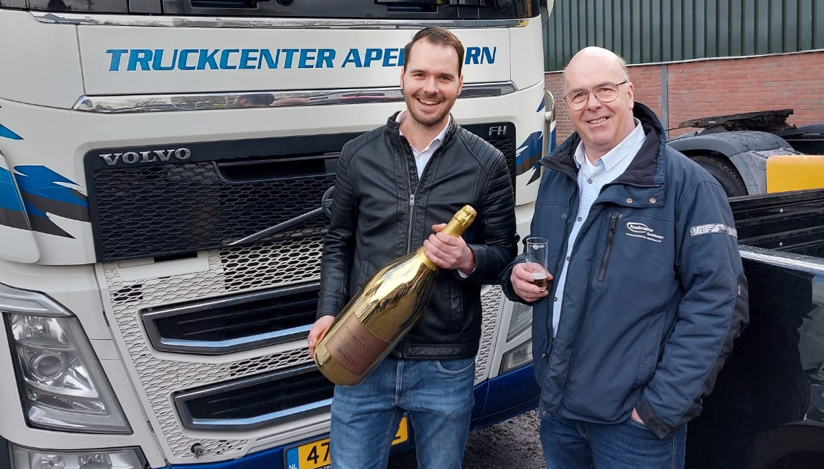 Sander Krommenhoek mede-eigenaar Truckcenter Apeldoorn