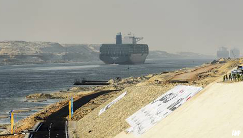 Uitbreidingsplannen Suezkanaal in zomer 2023 klaar