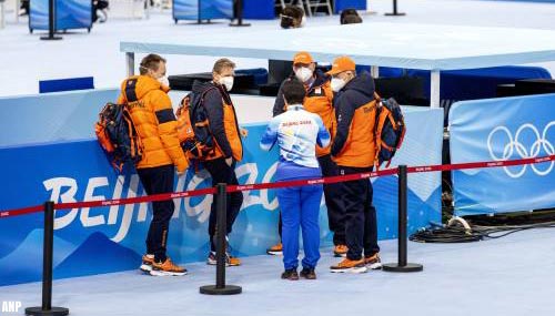 Coopmans en Anema na rel weer gezamenlijk op schaatsbaan Beijing