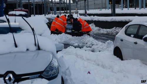 Griekse overheid onder vuur wegens problemen na zware sneeuwval
