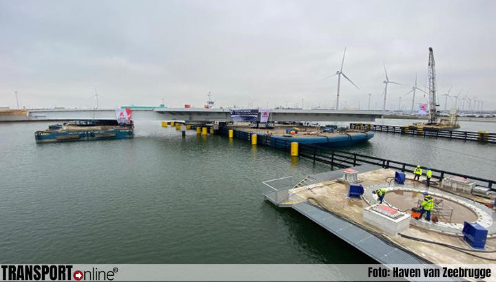 Nieuwe Verbindingsbrug Zeebrugge wordt langste draaibrug in Europa