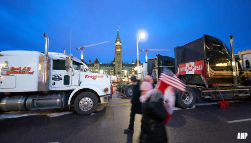 Witte Huis maant Canada truckersprotest te beëindigen