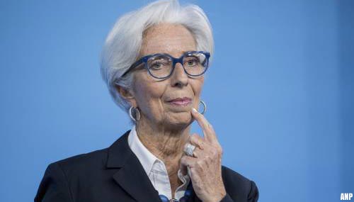 Lagarde: te haastig optreden ECB kan herstel economie vertragen