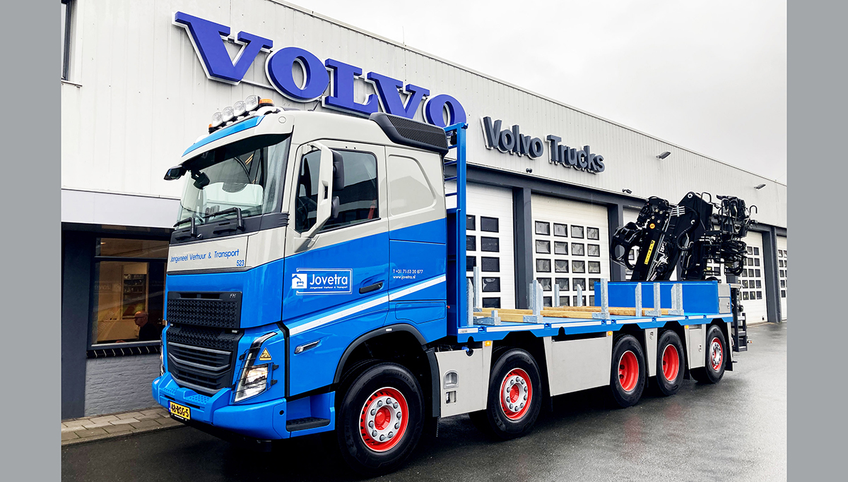 Jongeneel Transport kiest voor comfort, wendbaarheid en laadvermogen van de Volvo FH
