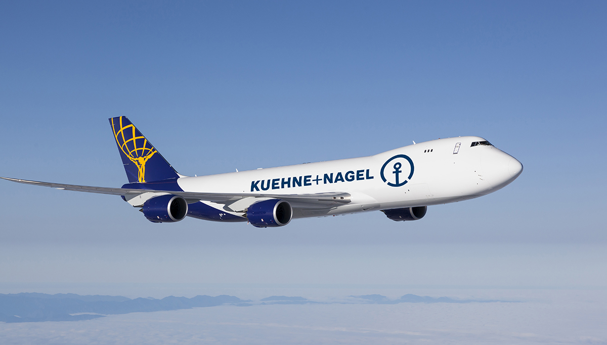 Kuehne+Nagel sluit langetermijnovereenkomst met Atlas Air voor twee Boeing 747-8-vrachtvliegtuigen