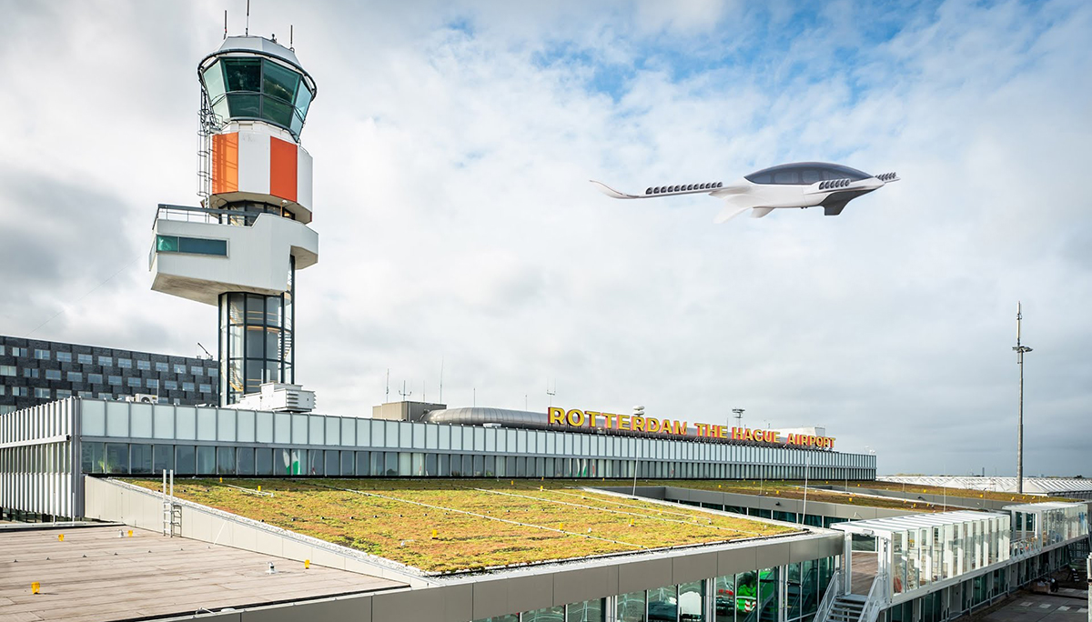 Rotterdam The Hague Airport begint met Fly on SAF: een duurzamere manier van vliegen