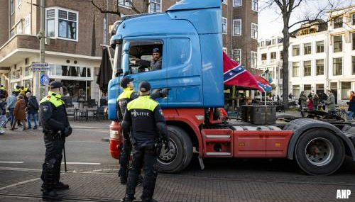 Truckerskonvooi Den Haag mag zich aansluiten bij demonstratie Malieveld