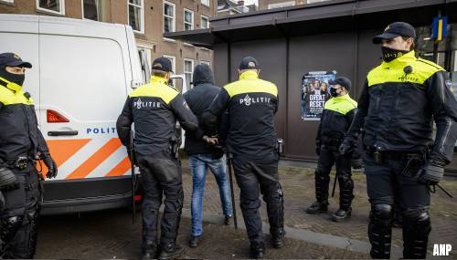 Vier aanhoudingen rondom truckersprotest Den Haag