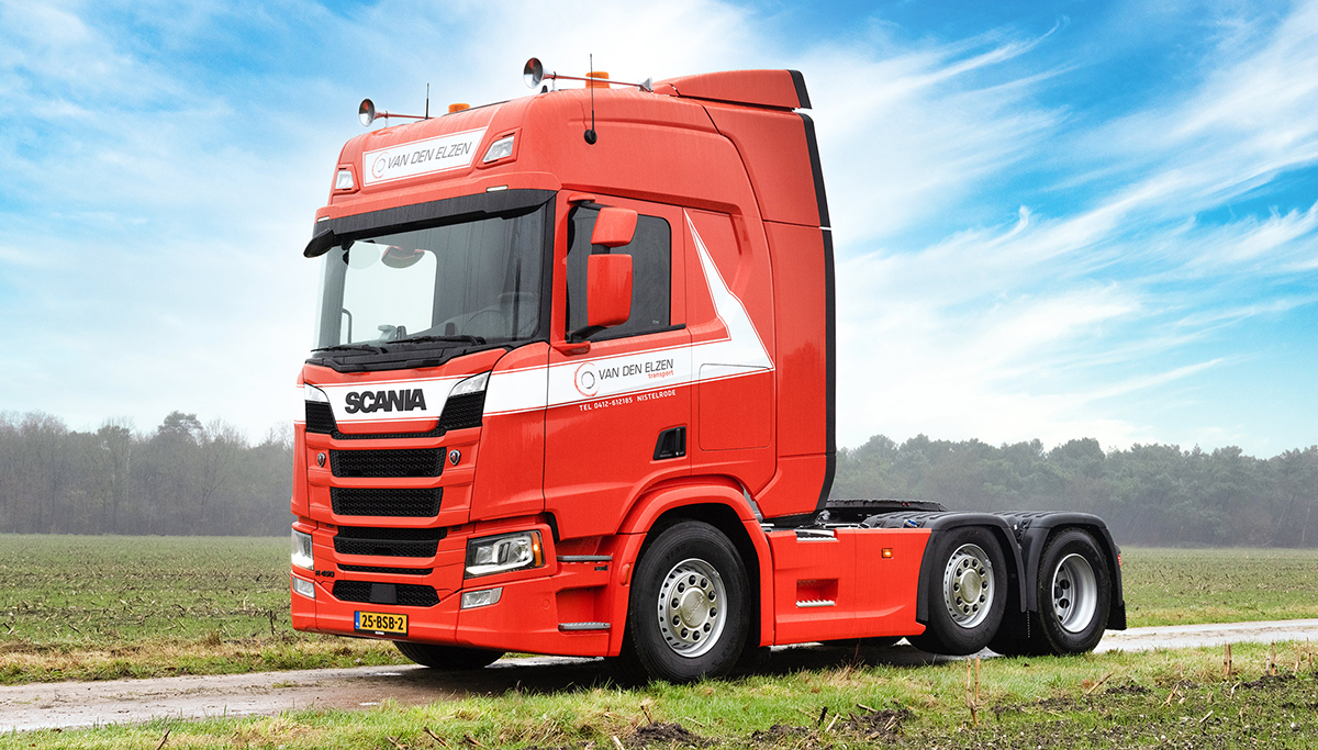 Van den Elzen Transport kiest voor compleet uitgeruste Scania R-Serie