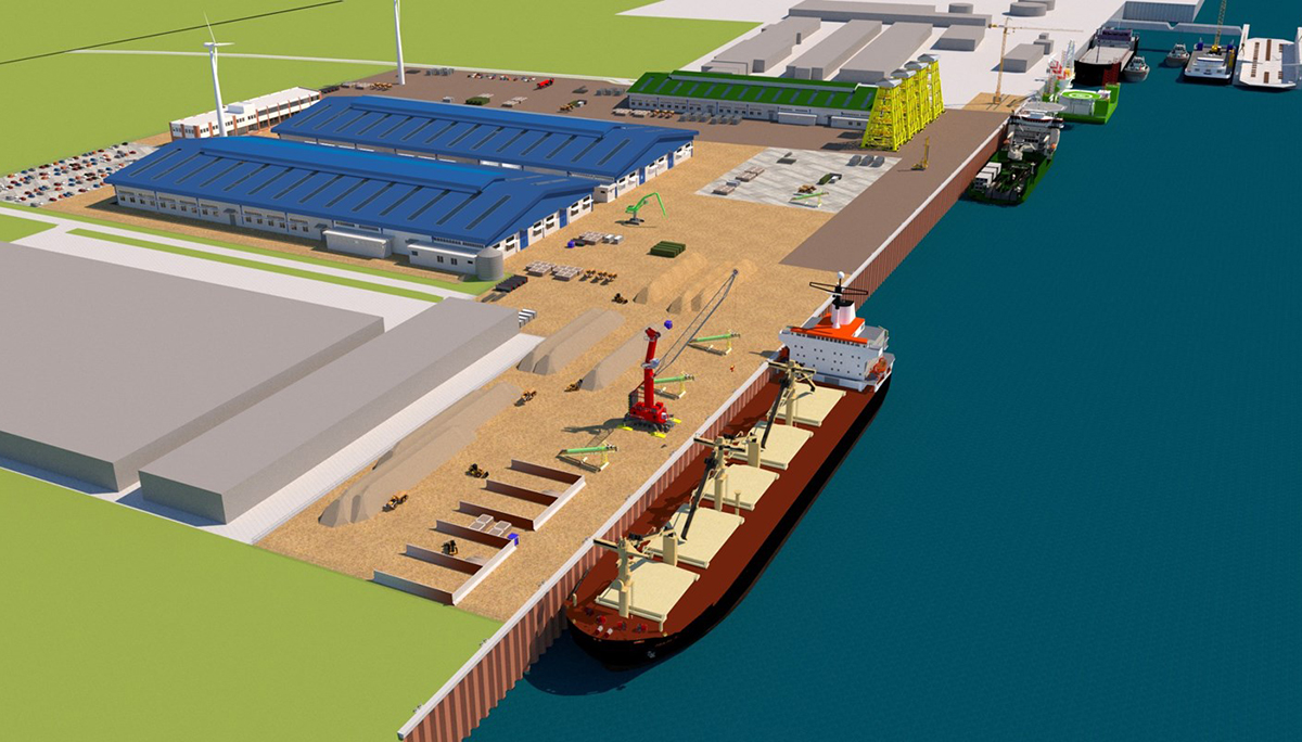North Sea Port bouwt nieuwe kade in Quarleshaven in Vlissingen