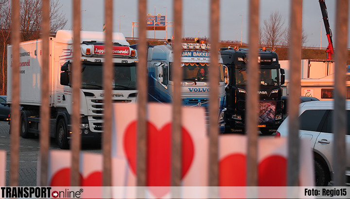 Gemeente Den Haag: groep truckers wil niet weg bij ADO-stadion