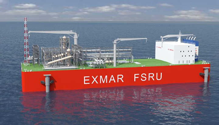 Gasunie sluit met Exmar 5-jarig contract voor huur hervergassingsschip FSRU S188