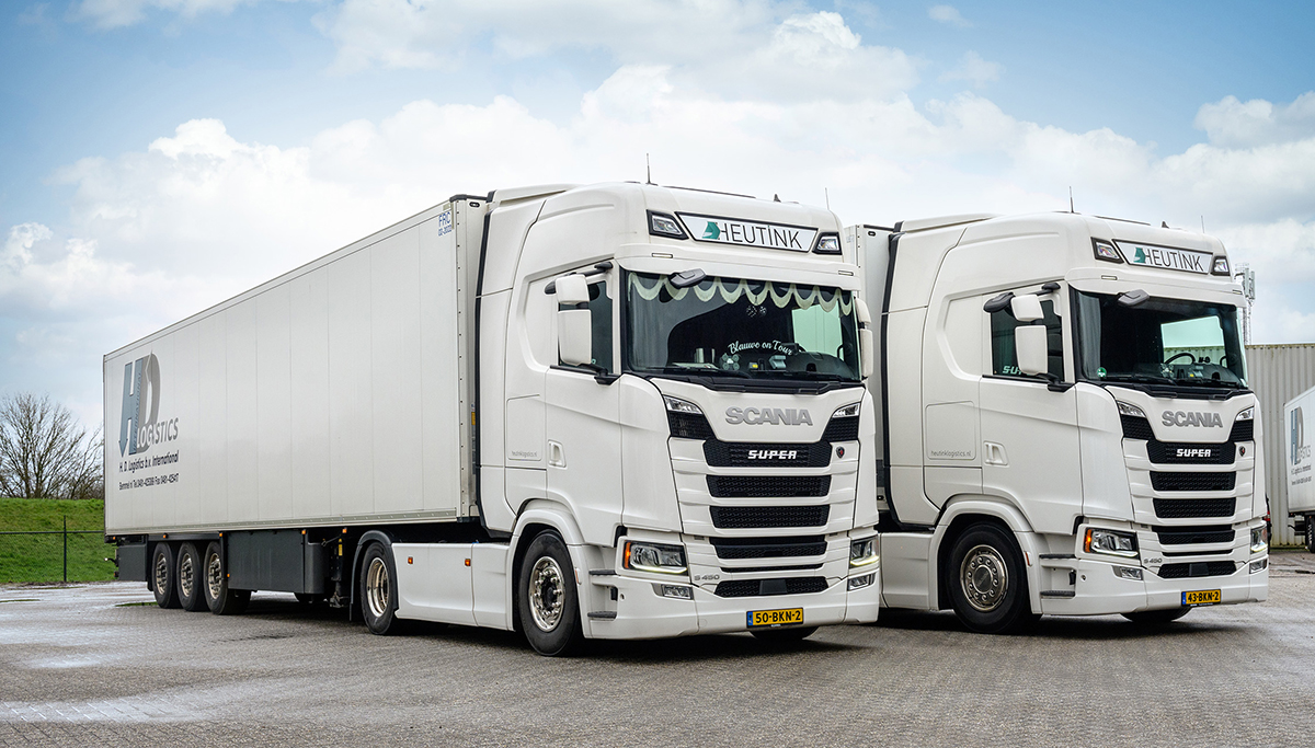 Heutink Logistic Services kiest voor vier jong gebruikte Scania's