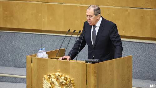 Lavrov: ontmoeting Poetin en Zelenski pas bij bijna-akkoord