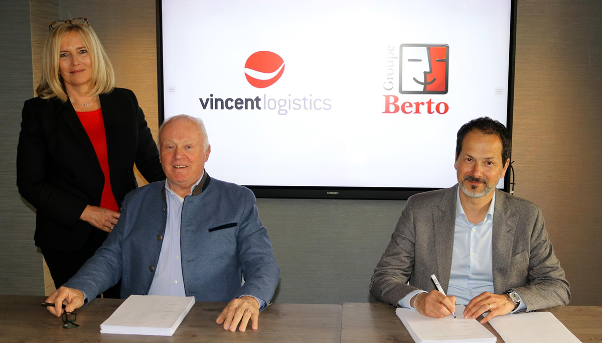 Vincent Logistics overgenomen door Berto group