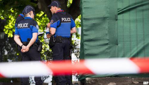 Politie Montreux vindt vier doden en gewonde op straat