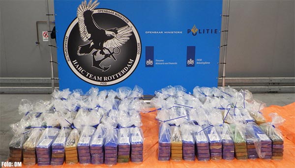 Douane onderschept 600 kilo cocaïne in container met slippers