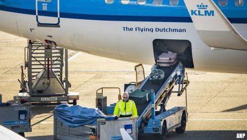 Nog niet alle koffers KLM-passagiers op bestemming