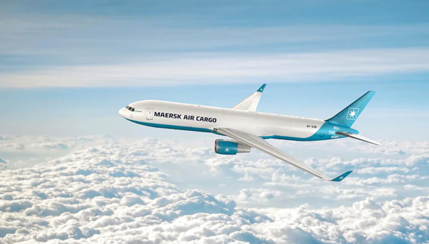 Maersk start luchtvrachtbedrijf Maersk Air Cargo