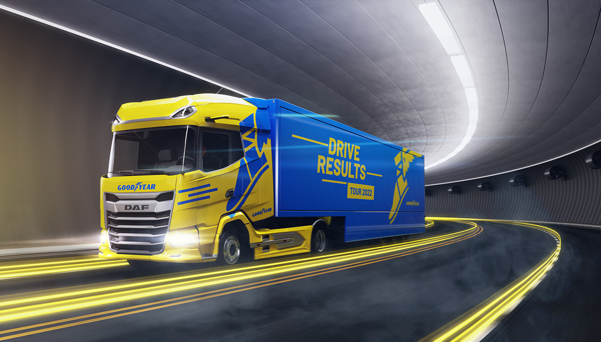 Goodyear Total Mobility gaat dit jaar de weg op met een Europese Drive Results Tour