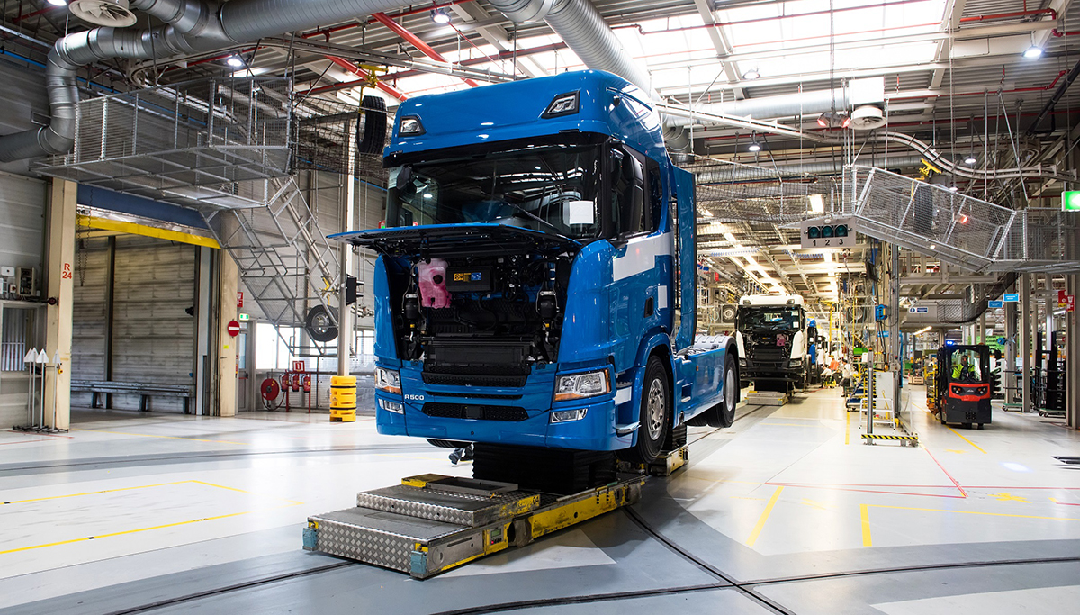 Scania Production Zwolle verhoogt productiecapaciteit naar 240 trucks per dag