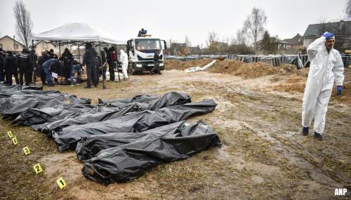 Burgemeester Oekraïense stad Boetsja: ruim 400 doden gevonden