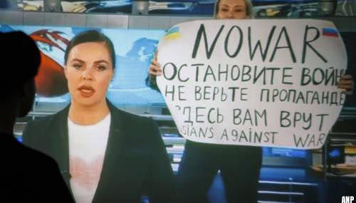Protesterende journalist Ovsjannikova werkt voor Die Welt