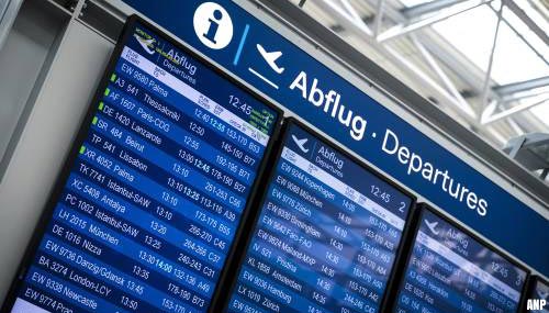 Reizigerschaos op vliegveld van Düsseldorf houdt langer aan