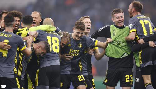 Feyenoord na twintig jaar weer in finale Europees clubtoernooi