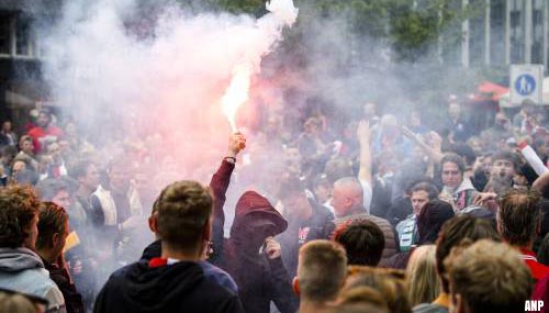 Rotterdam stroomt vol met Feyenoordsupporters