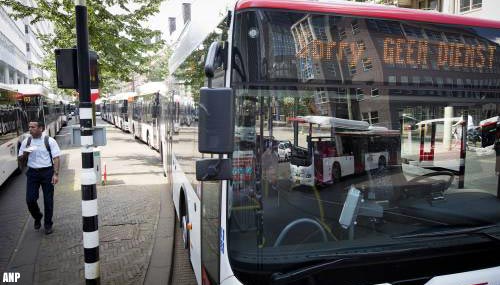 Openbaar vervoer Den Haag ligt op 2 juni plat door staking