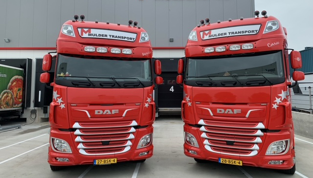 Twee nieuwe DAF's voor Mulder Transport