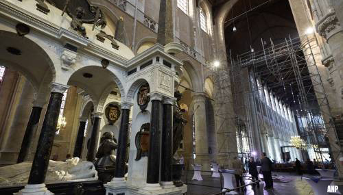 Uitbreiding koninklijke grafkelder Delft valt weer duurder uit