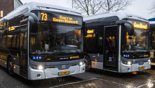 FNV: zaterdag staking streekvervoer Overijssel en Noord-Brabant