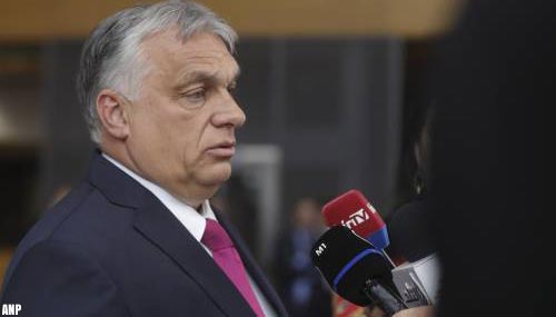 Orbán: geen principeakkoord over embargo Russische olie